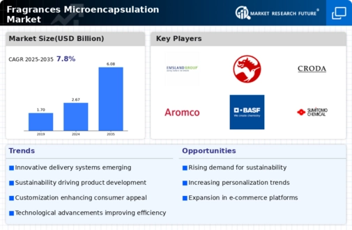 Fragrances Microencapsulation Market Infographic
