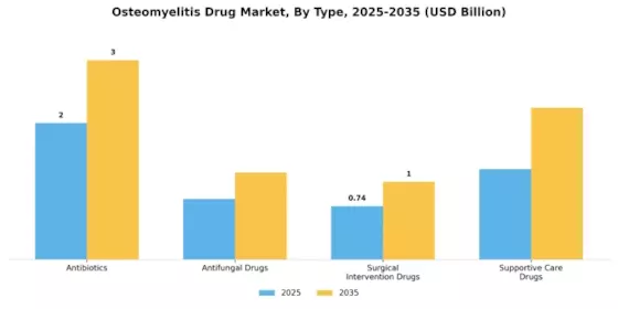 Osteomyelitis Drug Market Segment Image 0