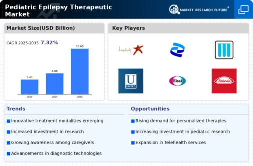 Pediatric Epilepsy Therapeutic Market Infographic
