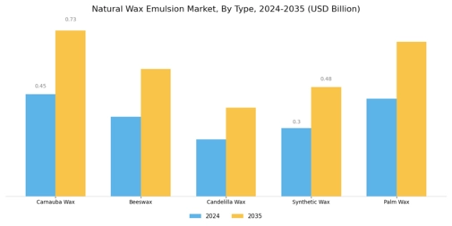 Natural Wax Emulsion Market Segment Image 1