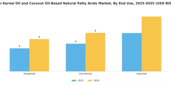 Palm Kernel Oil Coconut Oil Based Natural Fatty Acids Market
 Segment Image 3