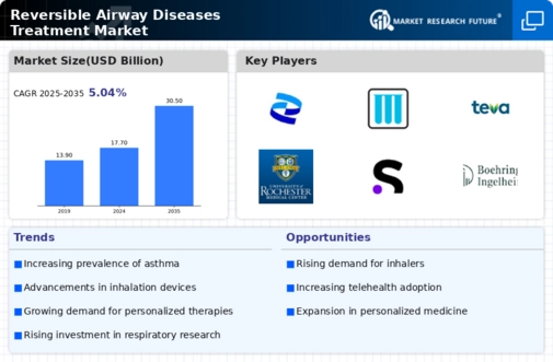 Reversible Airway Diseases Treatment Market Infographic