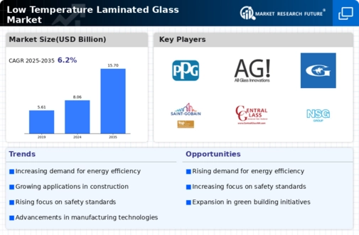 Low Temperature Laminated Glass Market Infographic