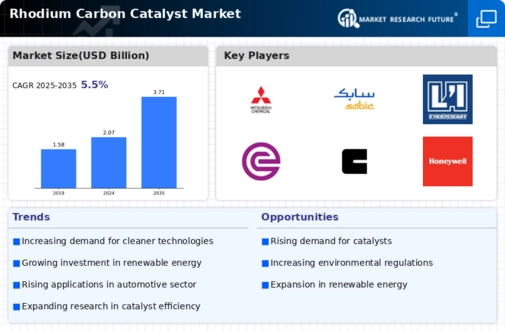 Rhodium Carbon Catalyst Market Infographic
