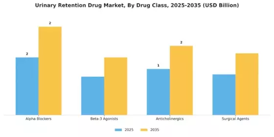 Urinary Retention Drug Market Segment Image 0