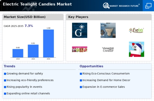 Electric Tealight Candles Market Infographic