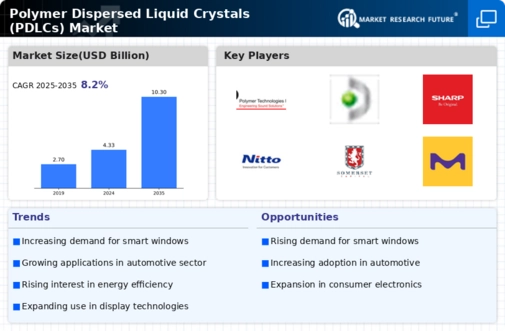 Polymer Dispersed Liquid Crystals Market Infographic