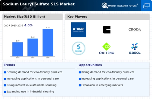 Sodium Lauryl Sulfate Market Infographic