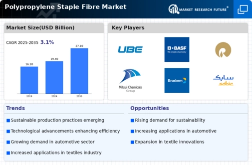 Polypropylene Staple Fibre Market
 Infographic