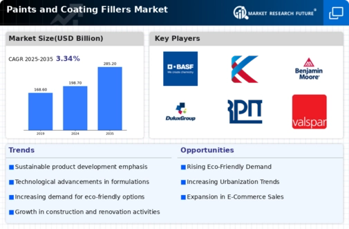 Paints Coating Fillers Market
 Infographic
