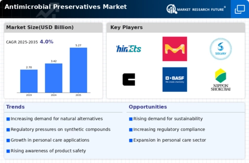 Anti Microbial Preservatives Market Infographic