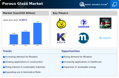 Porous Glass Market Infographic