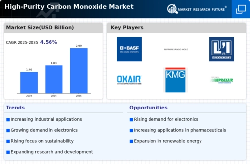High Purity Carbon Monoxide Market Infographic