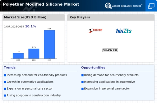 Polyether Modified Silicone Market Infographic