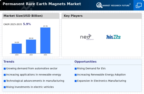Permanent Rare Earth Magnets Market Infographic