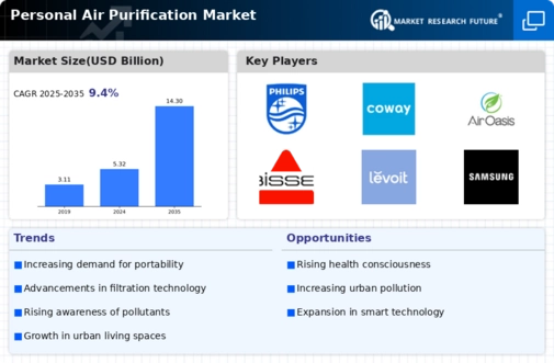 Personal Air Purification Market Infographic