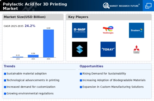 Polylactic Acid for 3D Printing Market Infographic
