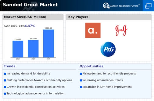 Sanded Grout Market Infographic