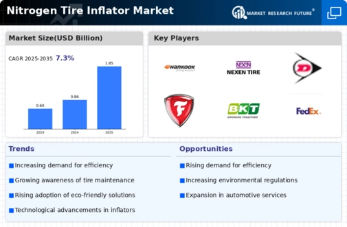 Nitrogen Tire Inflator Market Infographic