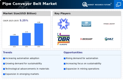 Pipe Conveyor Belt Market
 Infographic