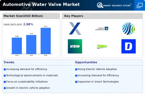 Automotive Water Valve Market Infographic