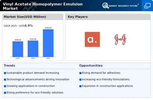 Vinyl Acetate Homopolymer Emulsion Market Infographic