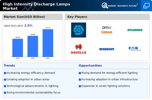 High Intensity Discharge Lamps Market Infographic