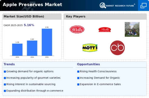 Apple Preserves Market Infographic