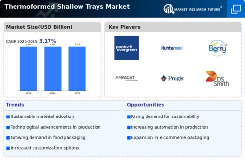Thermoformed Shallow Trays Market Infographic