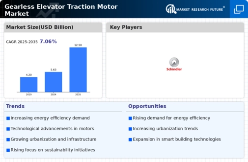 Gearless Elevator Traction Motor Market Infographic
