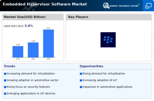 Embedded Hypervisor Software Market Infographic