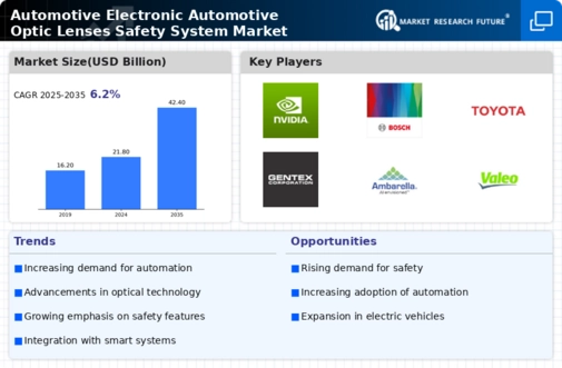 Automotive Electronic Automotive Optic Lenses Safety System Market Infographic