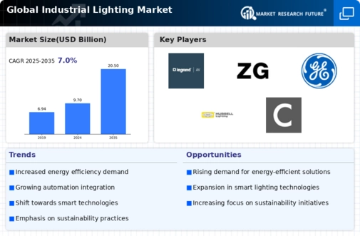 Industrial Lighting Market Infographic
