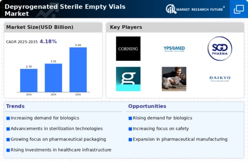 Depyrogenated Sterile Empty Vials Market
 Infographic