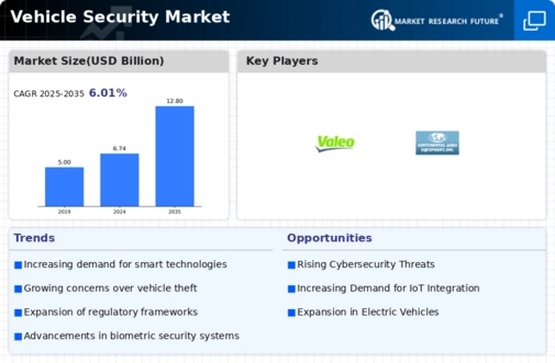 Vehicle Security Market Infographic