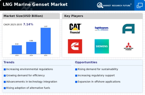 Lng Marine Genset Market Infographic