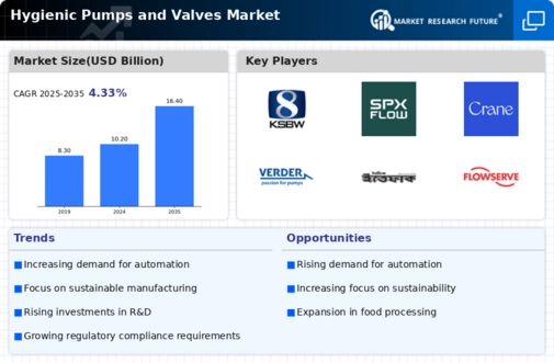 Hygienic Pumps Valves Market Infographic