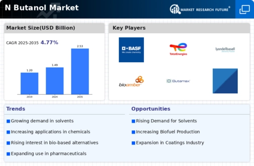 N Butanol Market Infographic