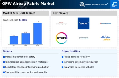 OPW Airbag Fabric Market Infographic