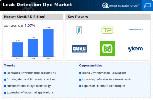 Leak Detection Dye Market Infographic