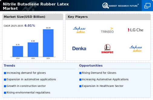 Nitrile Butadiene Rubber Latex Market Infographic