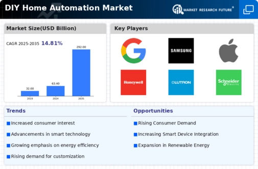 Diy Home Automation Market
 Infographic