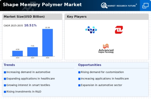 Shape Memory Polymer Market Infographic