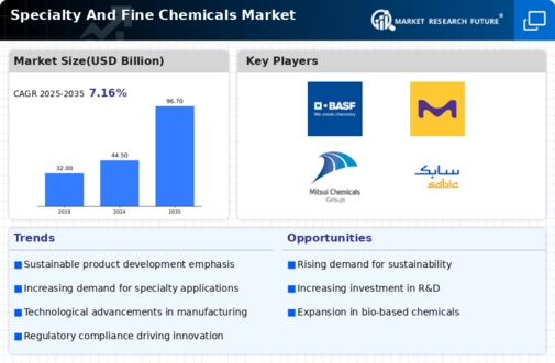 Specialty Fine Chemicals Market Infographic