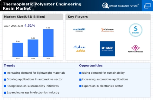 Thermoplastic Polyester Engineering Resin Market Infographic
