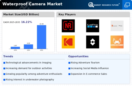 Waterproof Camera Market Infographic