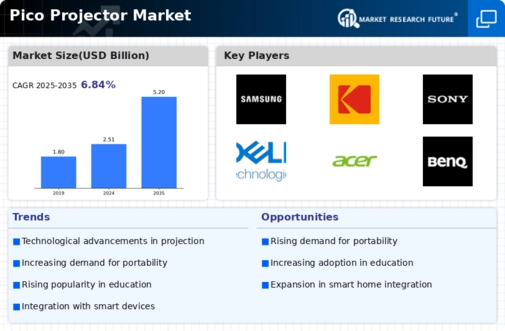 Pico Projector Market Infographic