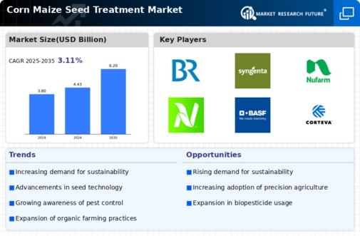 Corn Maize Seed Treatment Market Infographic