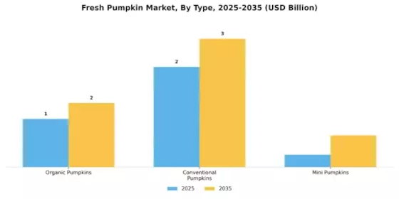 Fresh Pumpkin Market Segment Image 3