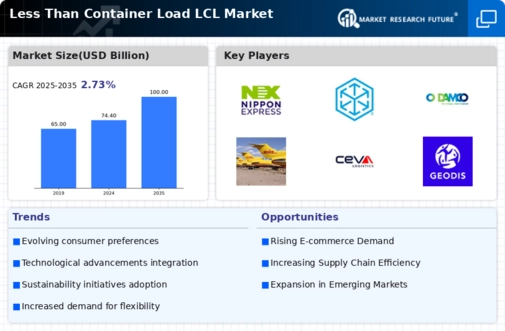 Less Than Container Load Market Infographic